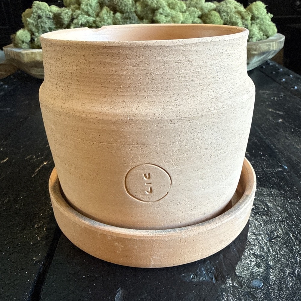 Urban Jungle Terracotta Round Planter Saucer  Garden Flower Clay Pot 5x5.5" Chip